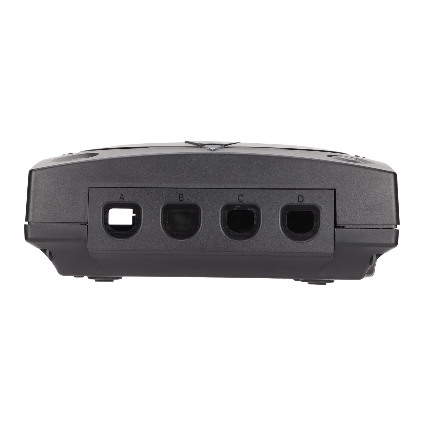 Carcasa de repuesto para CC, funda protectora de plástico que absorbe los golpes, cobertura completa, cubierta de consola negra con diseño ergonómico retro para