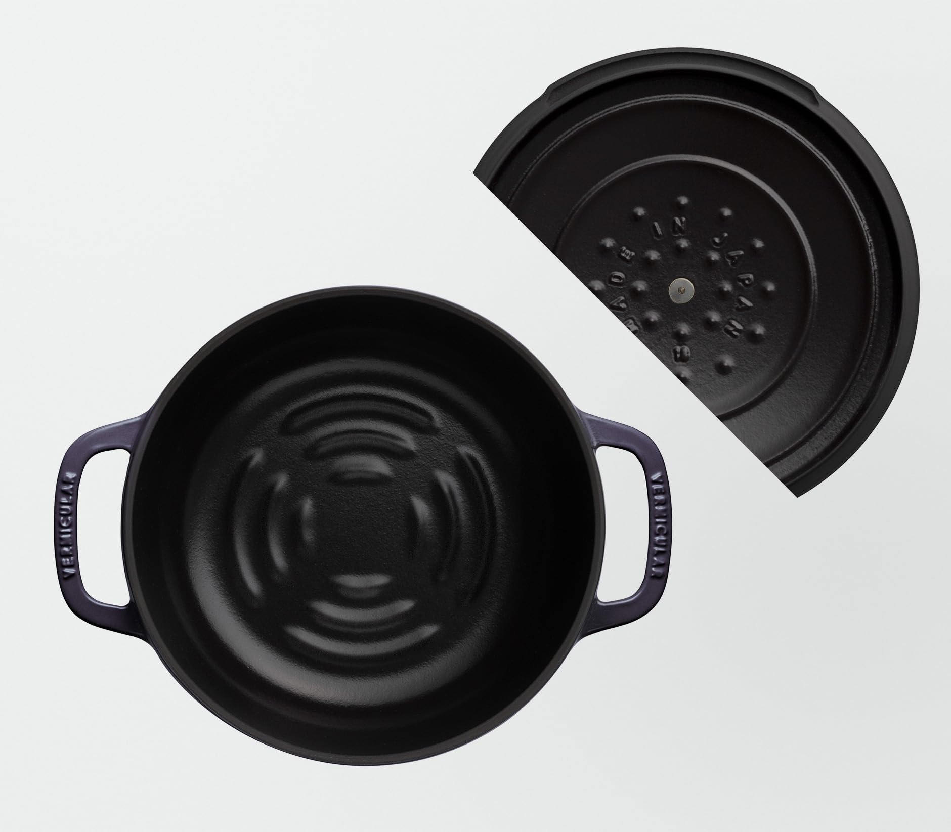 Amazon.co.jp: Vermicular Cast Iron Enamel Pot, 7.1 inches (18 cm