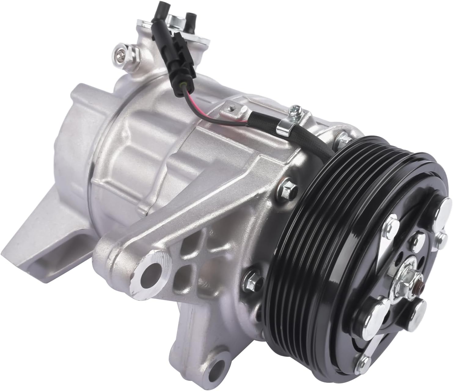 GELUOXI A/C Compressor with 6 Pulley Groove Replacement for Buick LaCrosse 2013-2016 Cadillac XTS Chevy Impala 2.5L L4 3.6L V6 23414000 84378274