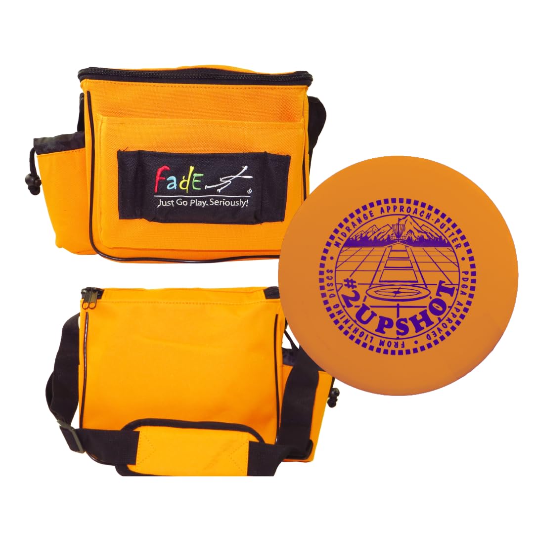 Mint Discs Lightning Standard #2 Upshot Putter Golf Disc | #1 Rated Beginner Putter | Includes Fade Lite Disc Golf Bag