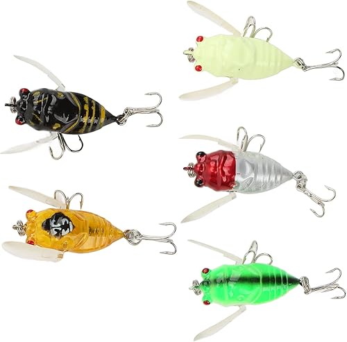 Miniatura 9 de Señuelos de pesca para lubina, señuelos realistas simulan cebo de pesca en forma de cigarrillo, anzuelo artificial de natación de agua dulce, para