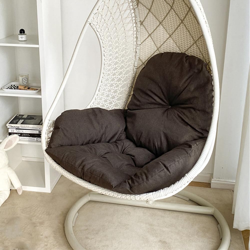 Sothuba Swing Egg Chair Cushion Thickened Hanging Basket Seat Cushion Washable Hammock Chair Cushions Outdoor Patio Hanging Chairs Cushions