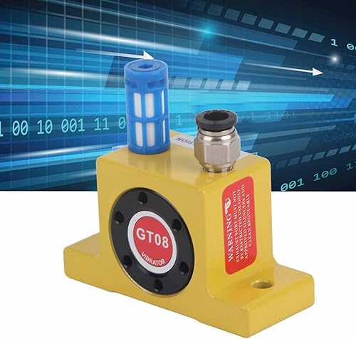 Miniatura 5 de Vibrador neumático de la turbina de la serie de GT, 27500 a 37500 rpm 840 a 2400N vibrador de turbina de aire accesorio para uso industrial