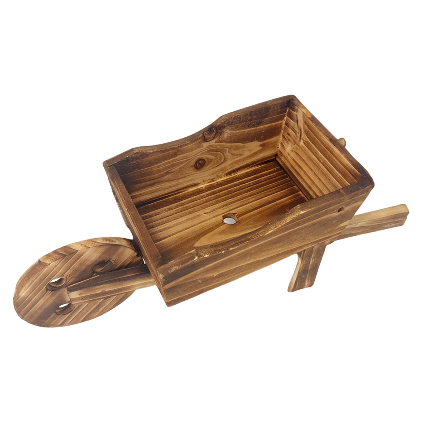 HZGFNBZ Wood Flower Pots for Succulents and Plant Natural Wood Planter Holder for Balcony and Patios Home Decoration Decorative Pots