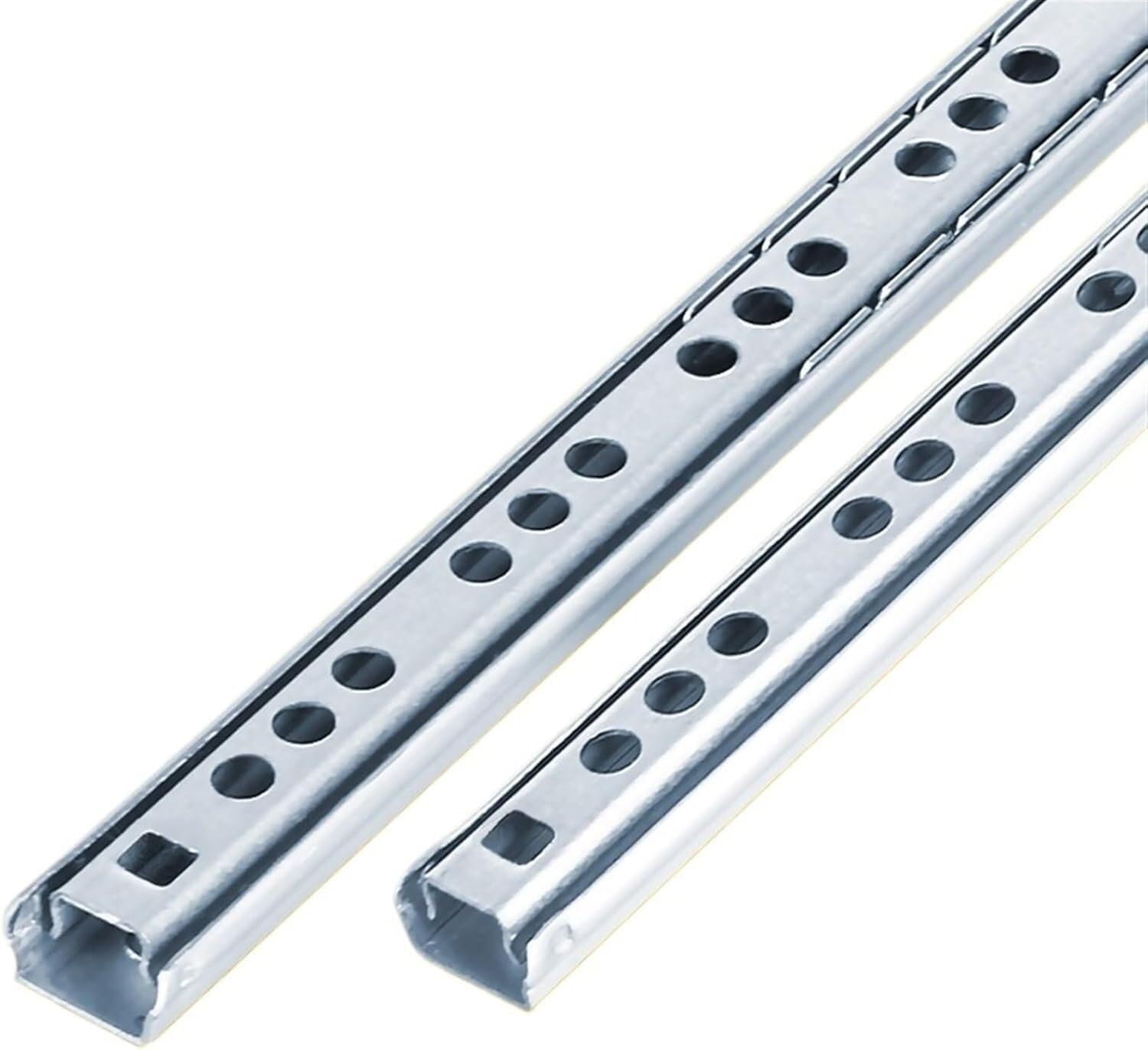 Drawer Runners Slides2Pcs Ball Bearing Slides Two-Way Pull-Out Guide Rail Cabinet(8inch)