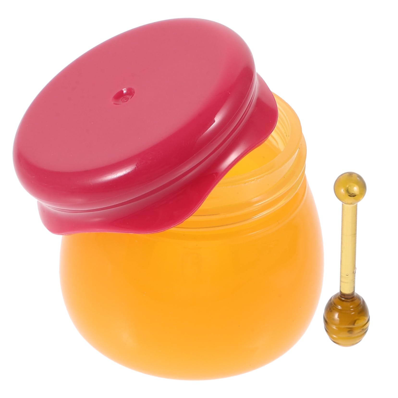 Refillable Small Cream Jar with Spoon Cosmetic Container Sub Jar for Lip Balm Lotion Ointments Compact Travel Friendly