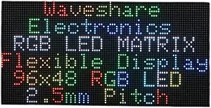 Amazon.com: TUOPUONE Flexible RGB Full-Color LED Matrix Panel ...