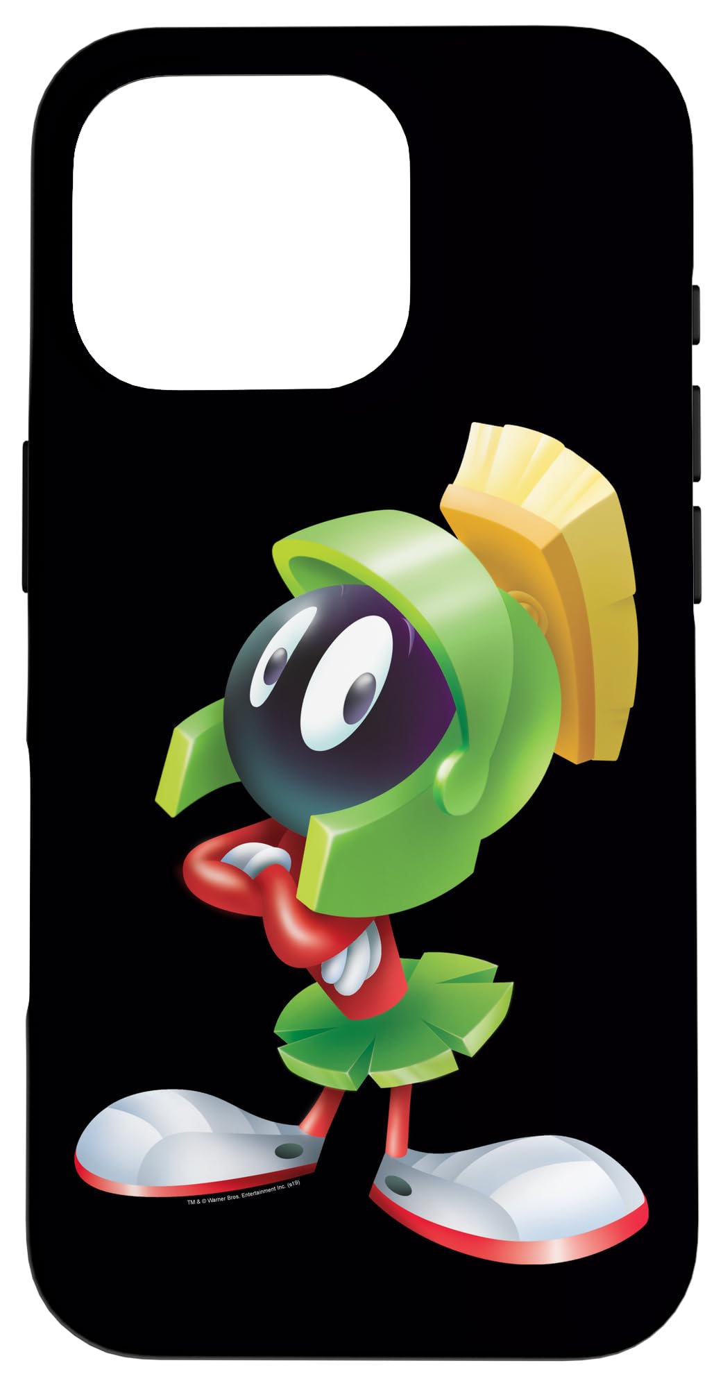 Looney Tunes Marvin the Martian Airbrushed Case for iPhone 16 Pro