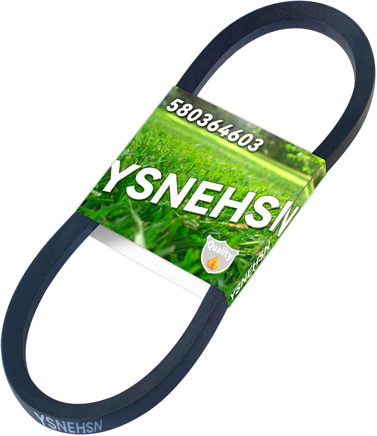 580364603 Lawn Mower Drive Belt Fits for Husqvarna HU675AWD HU700AWD HU725AWD HU800AWD Replaces 580364610 (3/8" x 64-1/2")