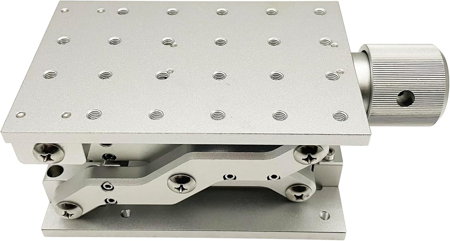 INTBUYING One-Dimensional Marking Machine Table 150 * 100 for Laser Marking Engraving Machine Portable 1D Workbench