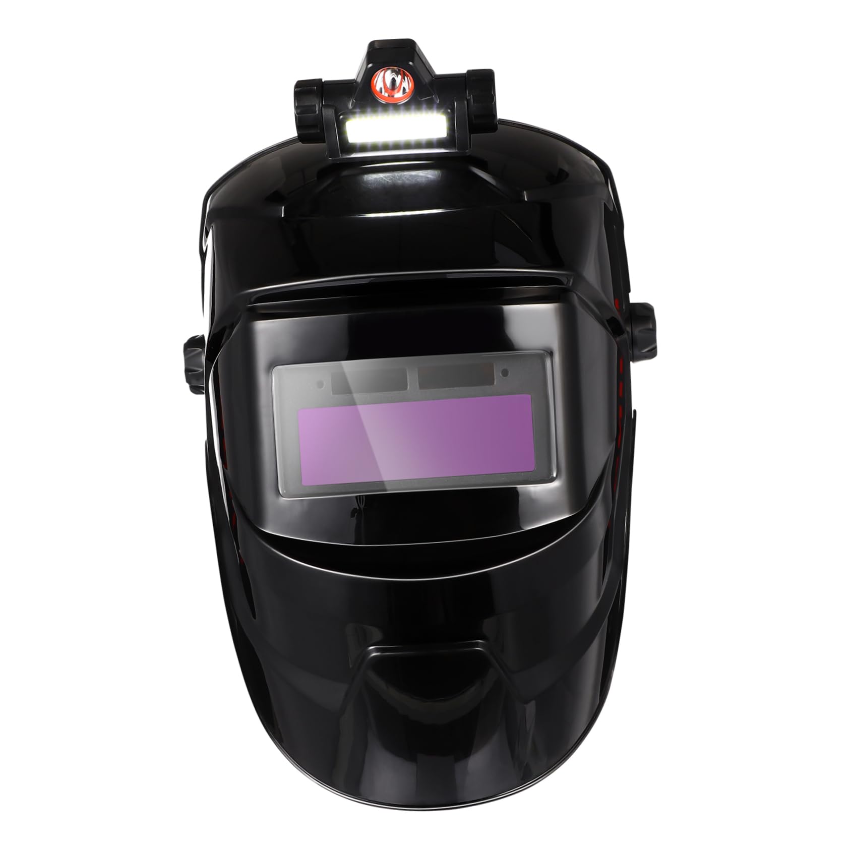 Mikikit Automatisch Abdunkelnder Schweißhelm Mit Großem Sichtfeld Solarbetriebene Schweißmaske Kopfmontierter Schweißschutz Für Schweißen Schneiden Und Polieren