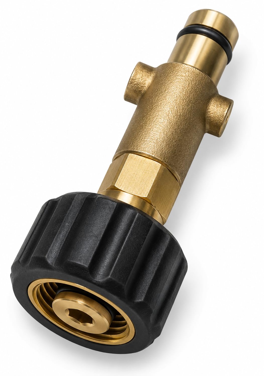 M&M Smartek Adaptateur baïonnette Nilfisk Gerni Quick M22 AG pour nettoyeur haute pression, lance à mousse, canon à mousse