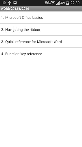 MS Office 2013 & 2010 Shortcuts