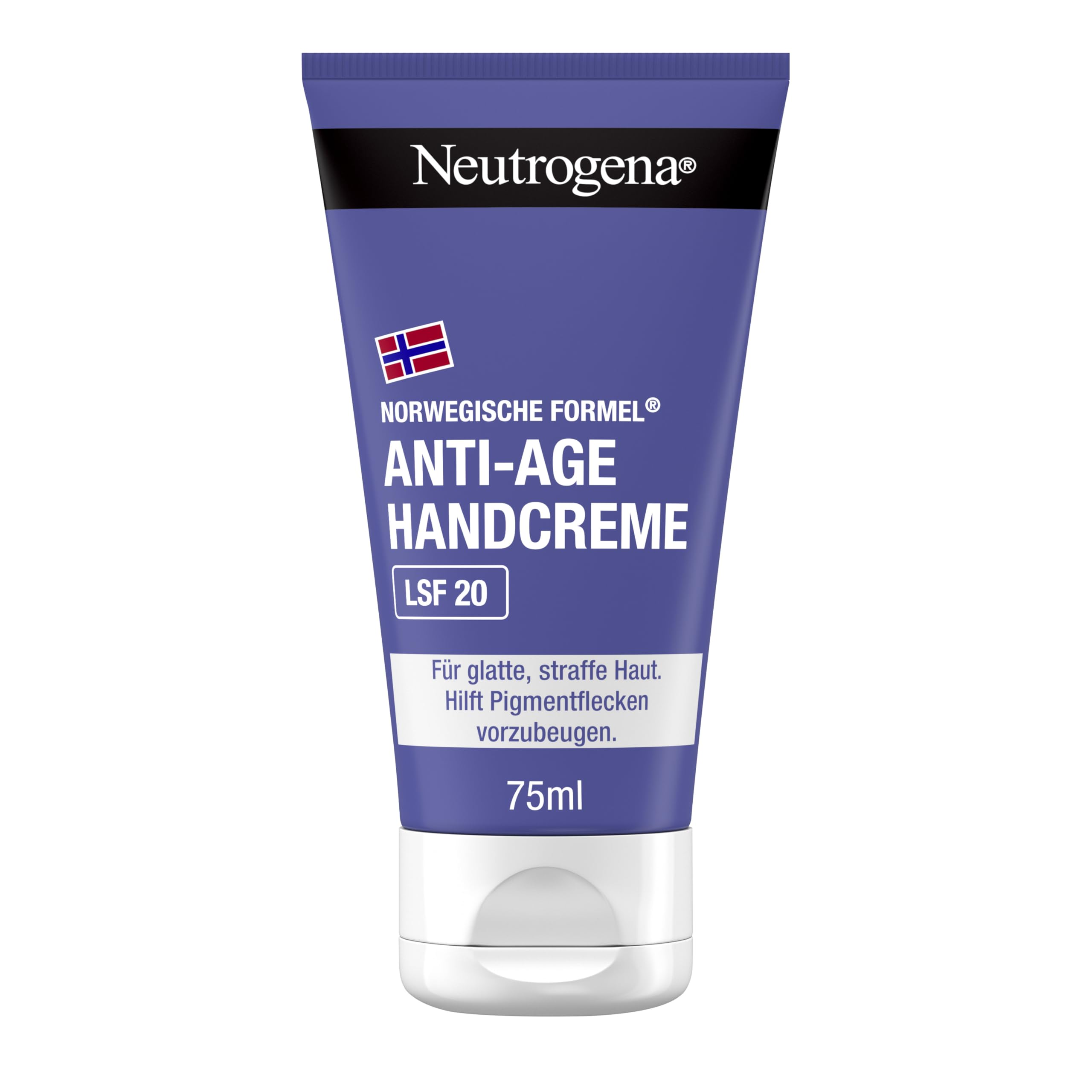 Neutrogena Anti-Aging Handcreme mit LSF 20 – Handcreme mit Kollagen und stimulierenden Mineralien