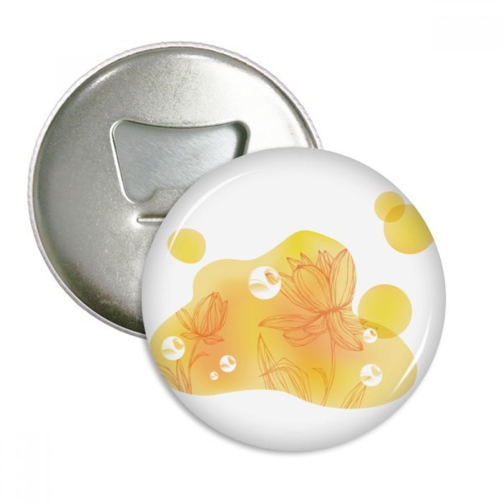 Ne cherchez plus votre ouvre-bouteille grâce au lotus aimanté 3Pcs
