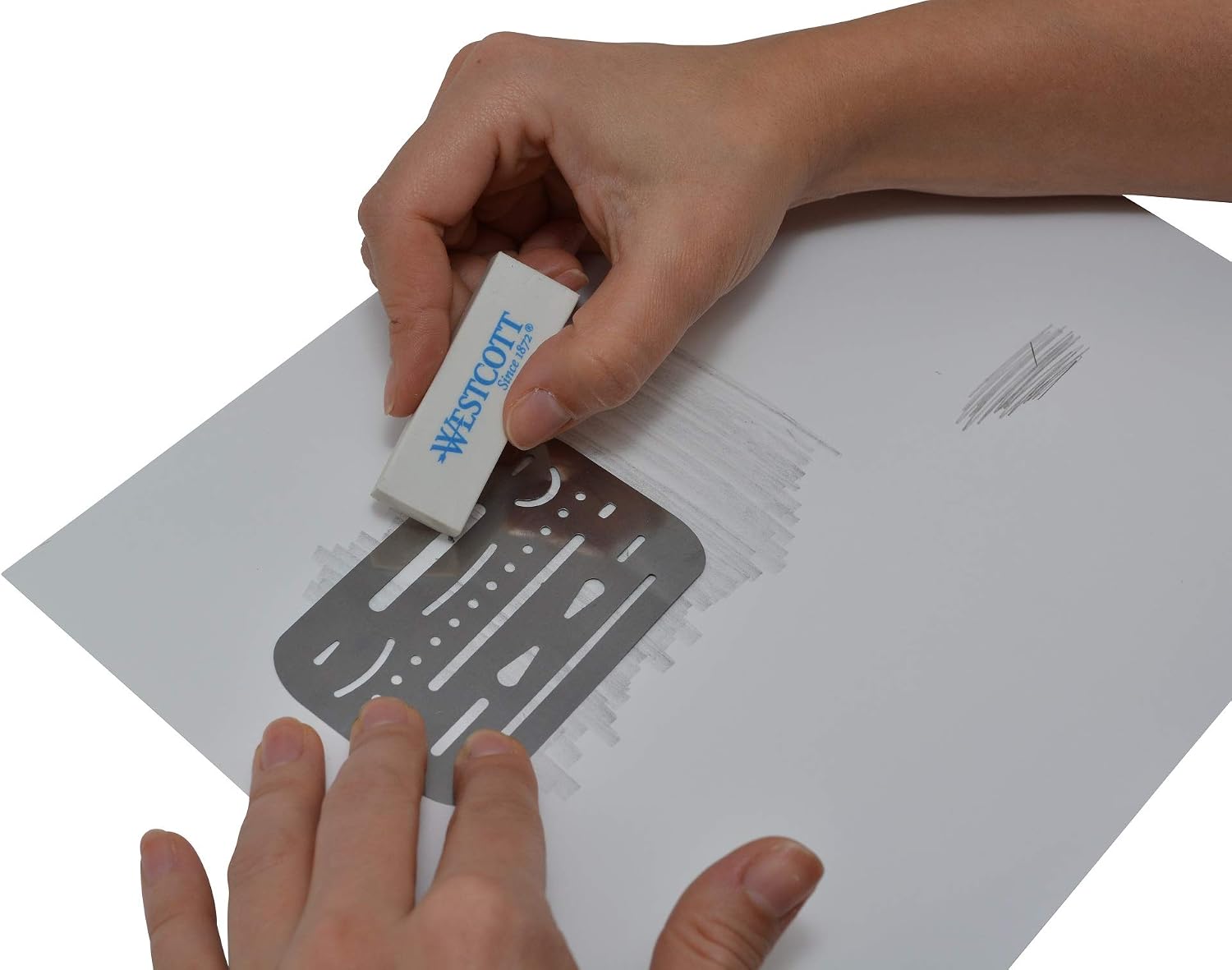 Westcott ES-1 Erasing Shield, 3.5" X 2.25"