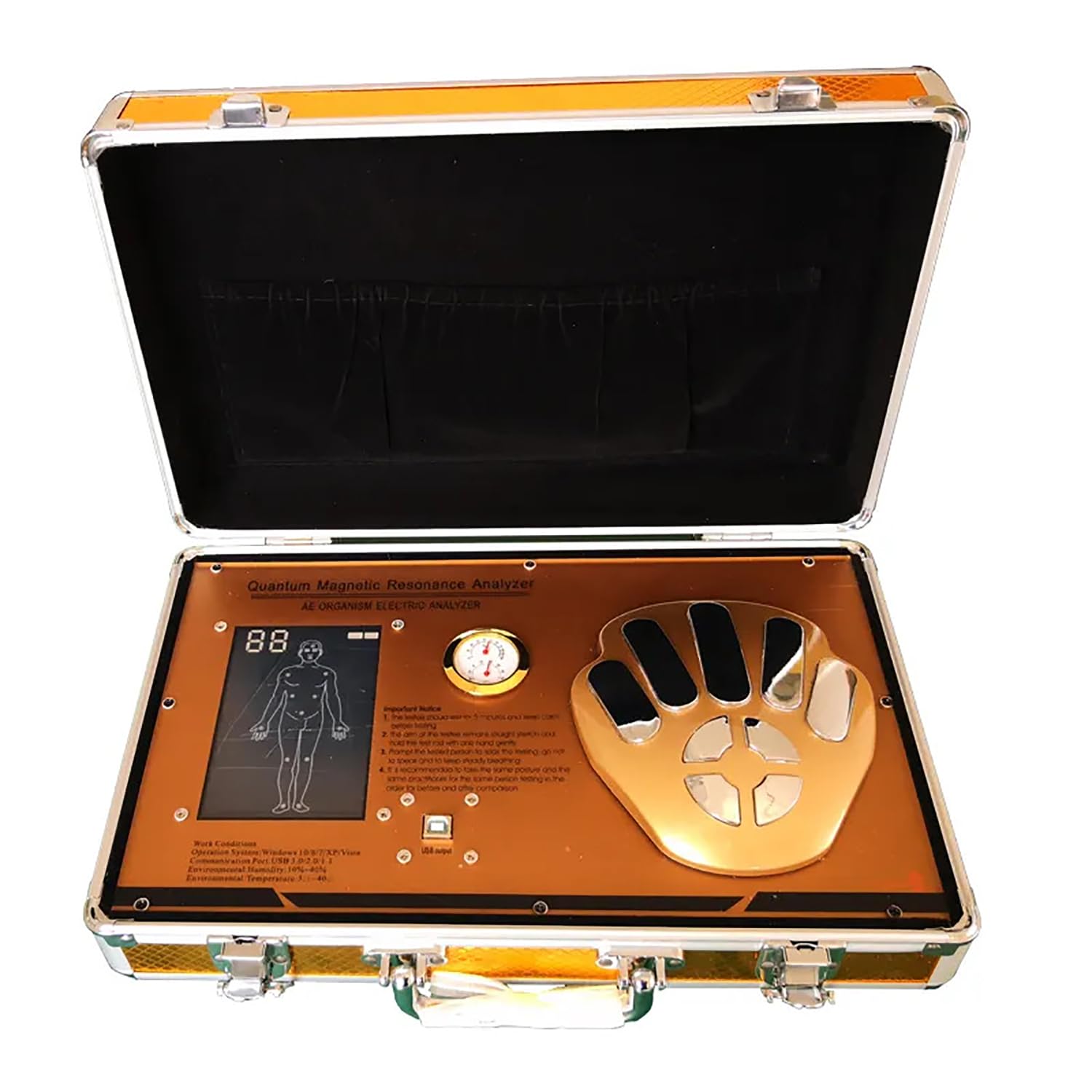 HKFGSHOP Sub-health Body Detector, Quantum Resonance Magnetic Analyzer, Human Cell Meridian Detector, 53 Reports, Quickly for Health Analysis At Home