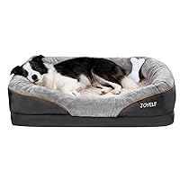 JOYELF, Cuccia ortopedica per cani in memory foam con copertura rimovibile e lavabile