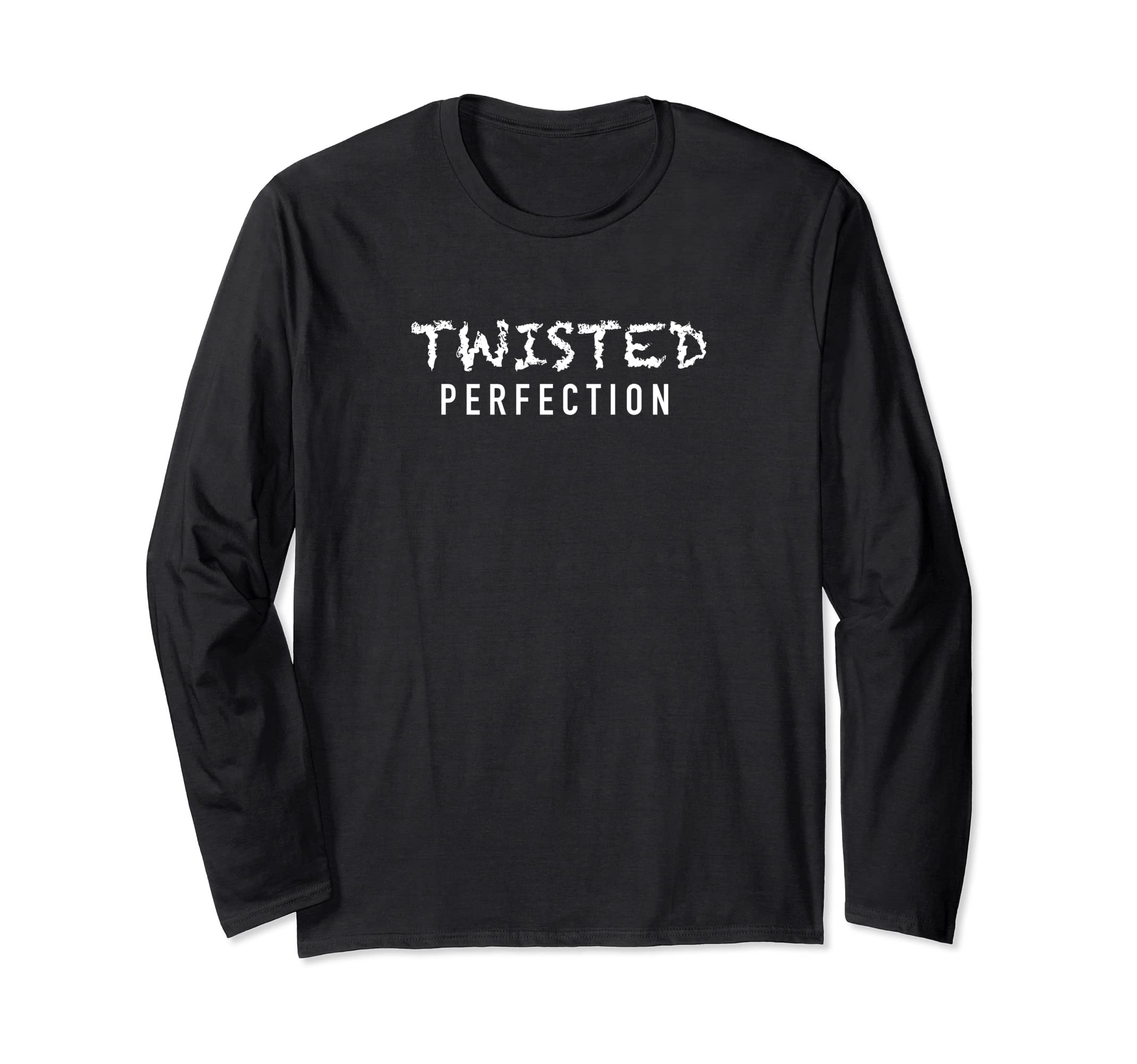 Macabre Tee Twisted Perfection Goth Punk Halloween Long Sleeve T-Shirt