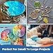 TAKIMO 1 Gallon Crystal Clear Resin Kit,No Bubble & Not Yellowing Epoxy Resin for Coating, Casting, Table Top,DIY, Bar Top, River Tables, Resin Art, Wood with High Gloss Finish