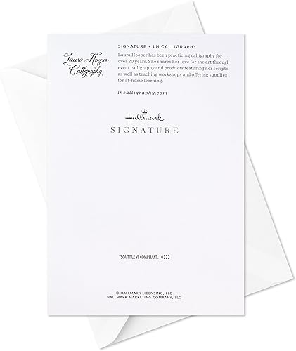 Miniatura 6 de Hallmark Tarjeta de aniversario exclusiva (oro y grano de madera, Love You More) para marido, esposa, pareja, cónyuge