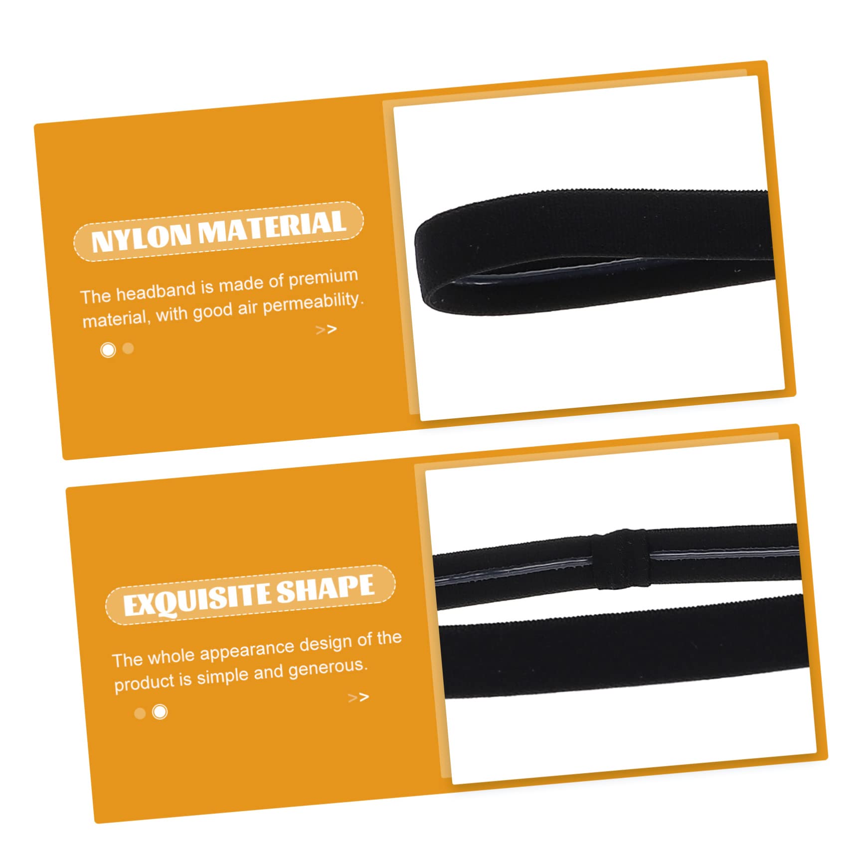 18 STK Sport-Stirnband Für Herren Männer Stirnbänder Yoga-Stirnband Baumwollstirnbänder Capuchas Für Männer Stirnband Für Basketball-männer Duschkopfband Mann Fitness Nylon Schal