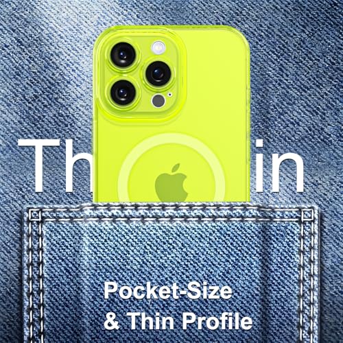 Coque silicone iPhone 15 Pro Max compatible MagSafe transparente antichoc - 7