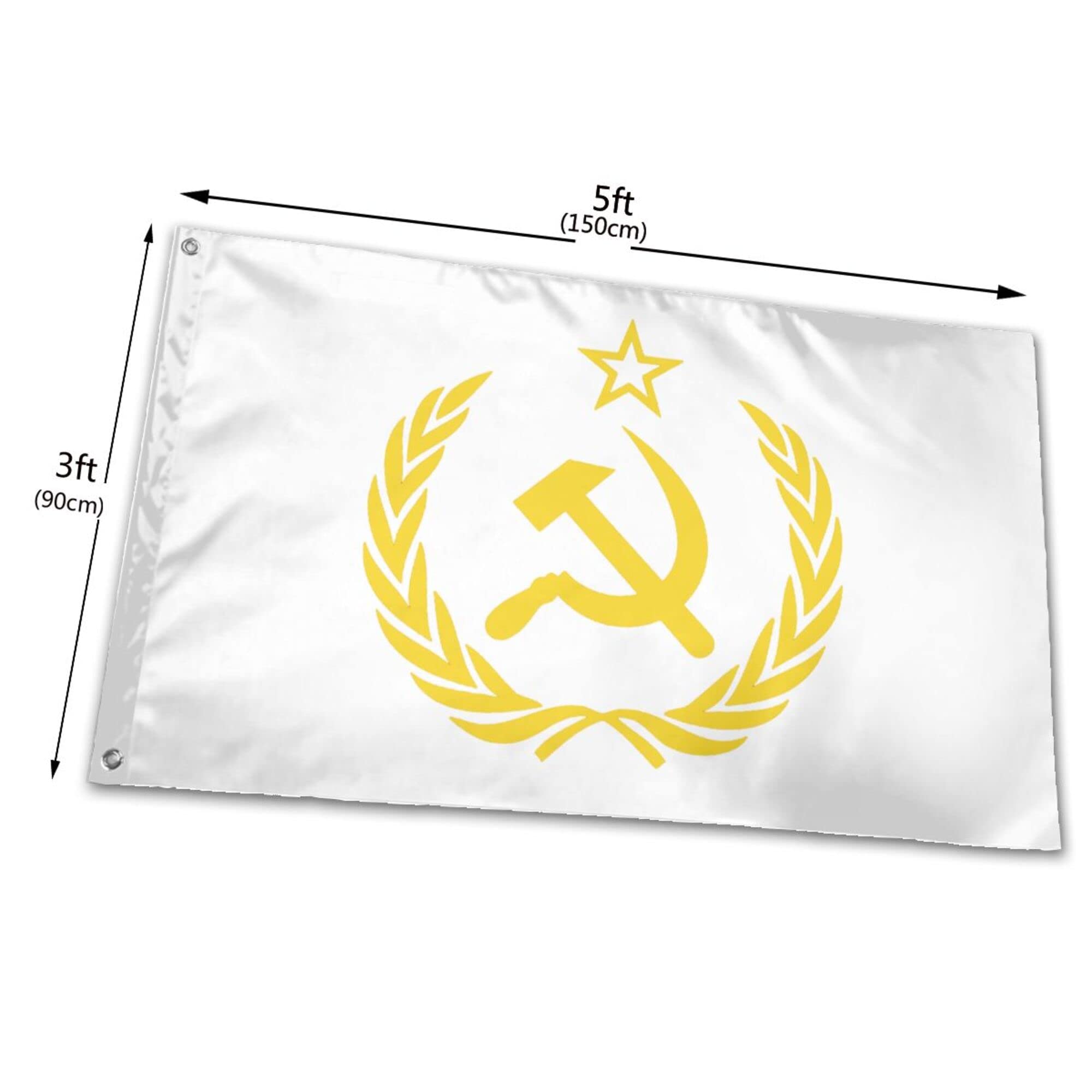 Drapeau De L'Union Soviétique URSS 36x60 Pouces - Drapeau De Jardin/Pavillon - Idéal Décoration Thème