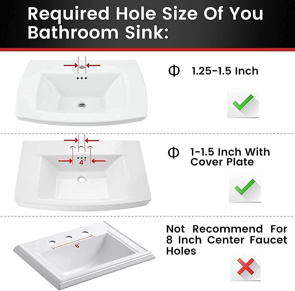 Waterfall Bathroom Sink Faucet with Pop up Drain,Oil Rubbed Bronze