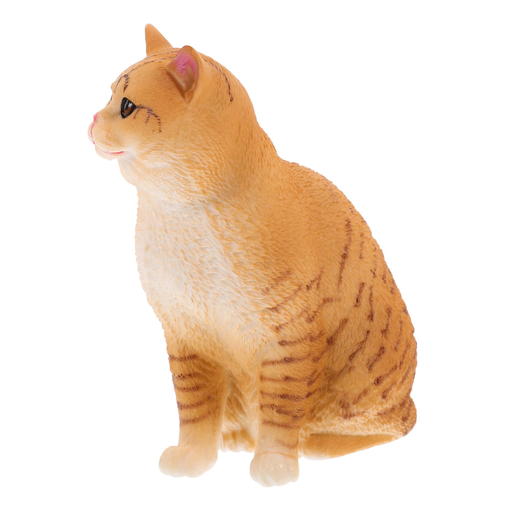 BESPORTBLE 5stücke Katzenstatue Für Garten Niedliche Katzenskulptur Wetterfeste Gartendeko Für Außenbereich Für Rasen Tisch Oder Teich Perfektes Für Gartenliebhaber Und Freunde