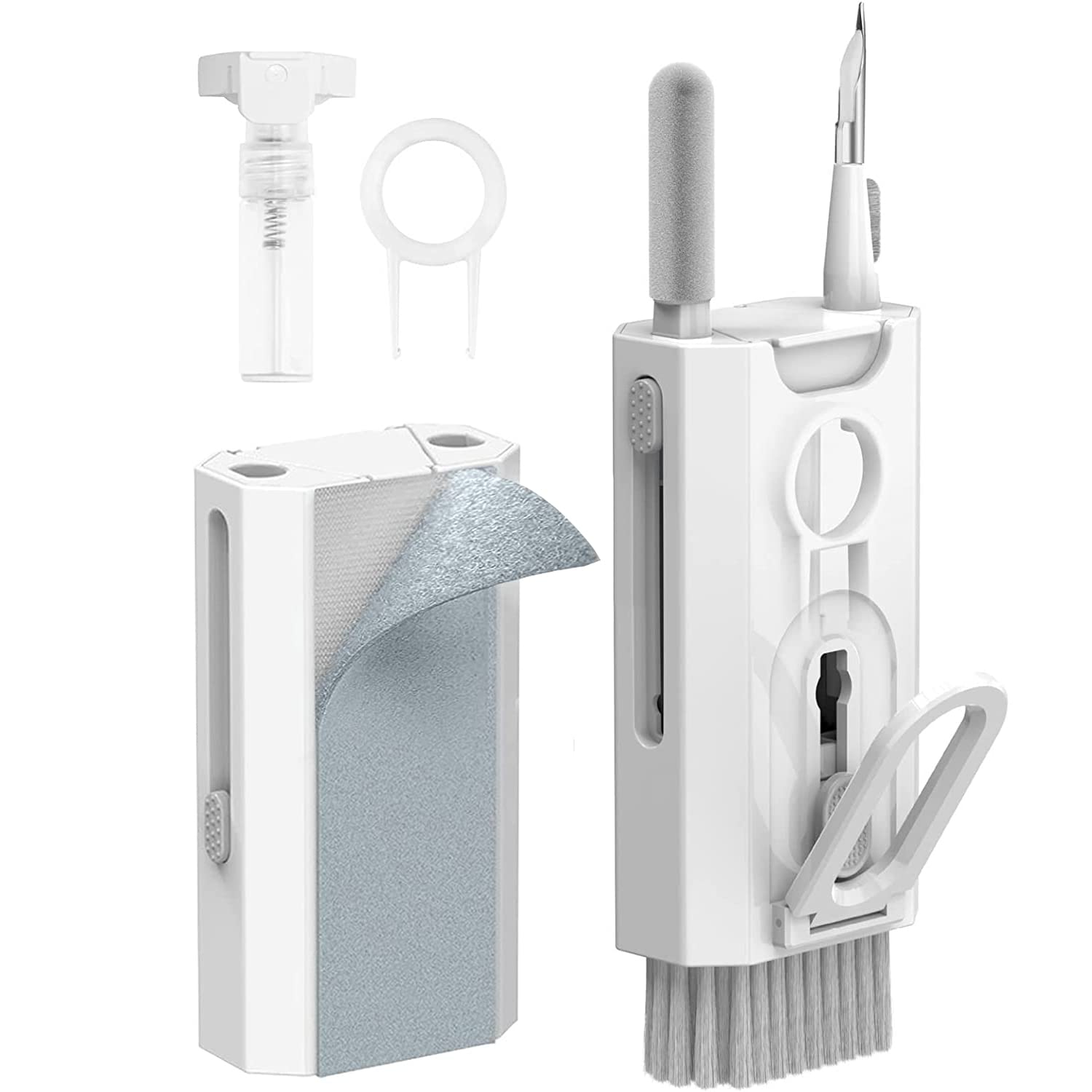 7 in 1 Keyboard Cleaning Kit With Brush, Portable Multifunctional Electronic Cleaner Set, No Liquid (No Fluid)