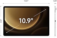 Vista 10 de SAMSUNG Galaxy Tab S9 FE Wi-Fi Tablet Android, 10.9 pulgadas, 128GB, IP68 resistente al agua y al polvo, batería de larga duración, S Pen, cámara