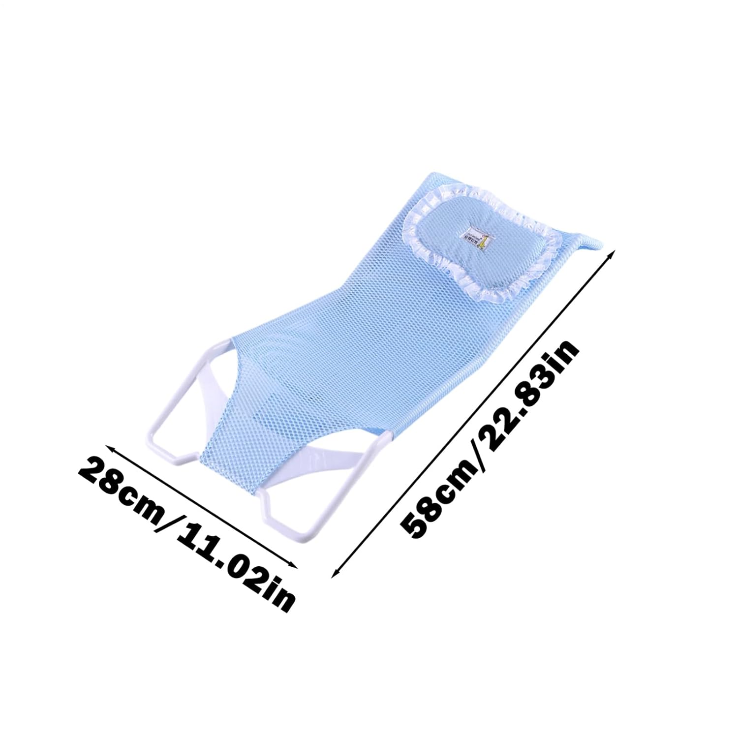 Mesh Bath Support - Non-Slip Comfortable Shower Seat | Children Bather Net | for Kids Boys Girls Indoor Home Bathroom Tub Shower