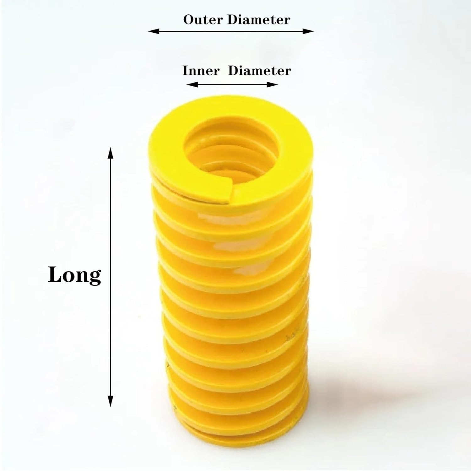 Xhuan-Compression Spring 3D Printer Die Spring 18mm Outer Diameter 25-100mm Length Heated Bed Springs, TF18*9*L,10 Pieces, Sturdy Multipurpose(75mm)