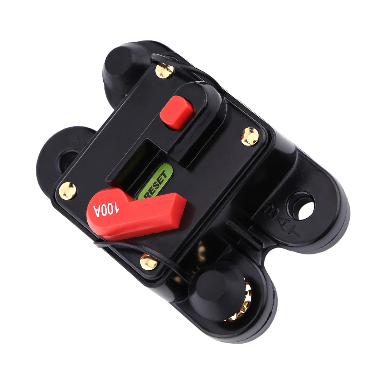 100A Miniaturowy wyłącznik automatyczny DC12-24V Audio Resetowalny bezpiecznik do samochodu Łódź Rower Stereo