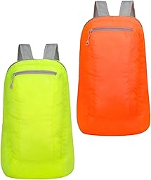 2 Faltbarer Ultraleichte Wasserdicht Rucksack,Wanderrucksack Reiserucksack Tagesrucksack Packbare Outdoor Rucksack für Herren Damen Camping Trekking Outdoor