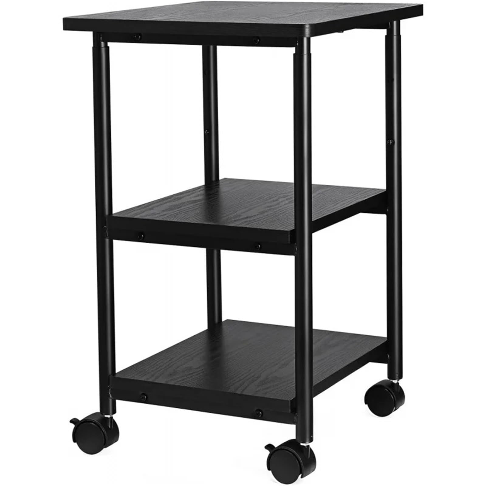 Mesa Auxiliar con Ruedas Mesa De Cama con Ruedas con Ruedas Y Almacenamiento De Mesa Ajustable for Oficina Y Hogar Mesa De Cama con Ruedas para Dormitorio