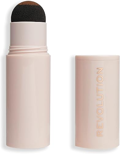 Revolution Beauty, Tampon en poudre à sourcils et kit de modèle, facile à utilis