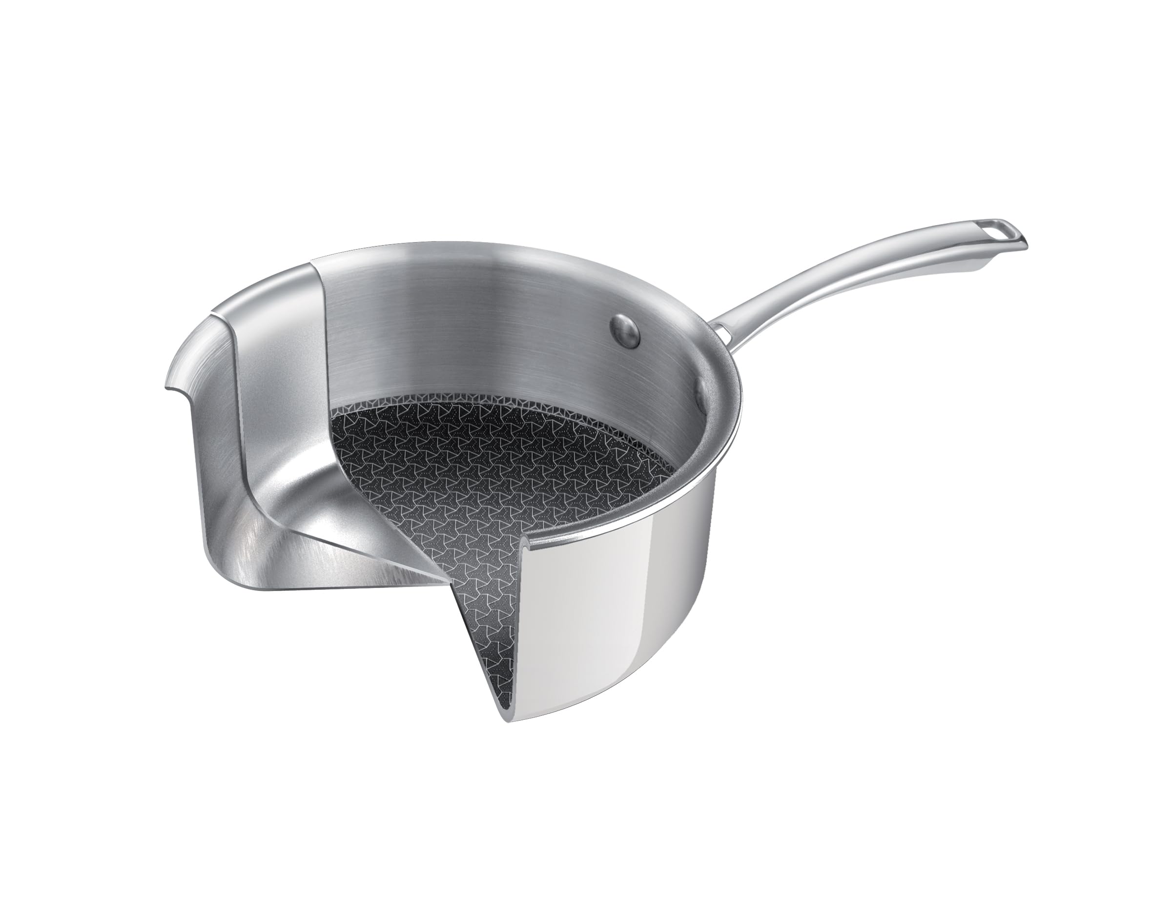 Tescoma 780580 SteelCRAFT garnek 1 uchwyt z pokrywką Ø 16 cm, pojemność 1,5 l