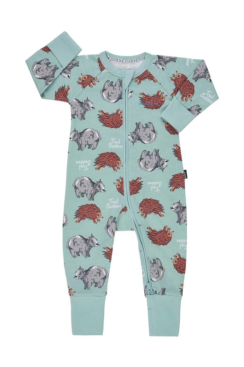 Bonds Zip Wondersuit - Romantic Natives Pink (Pink, 18-24 Months)