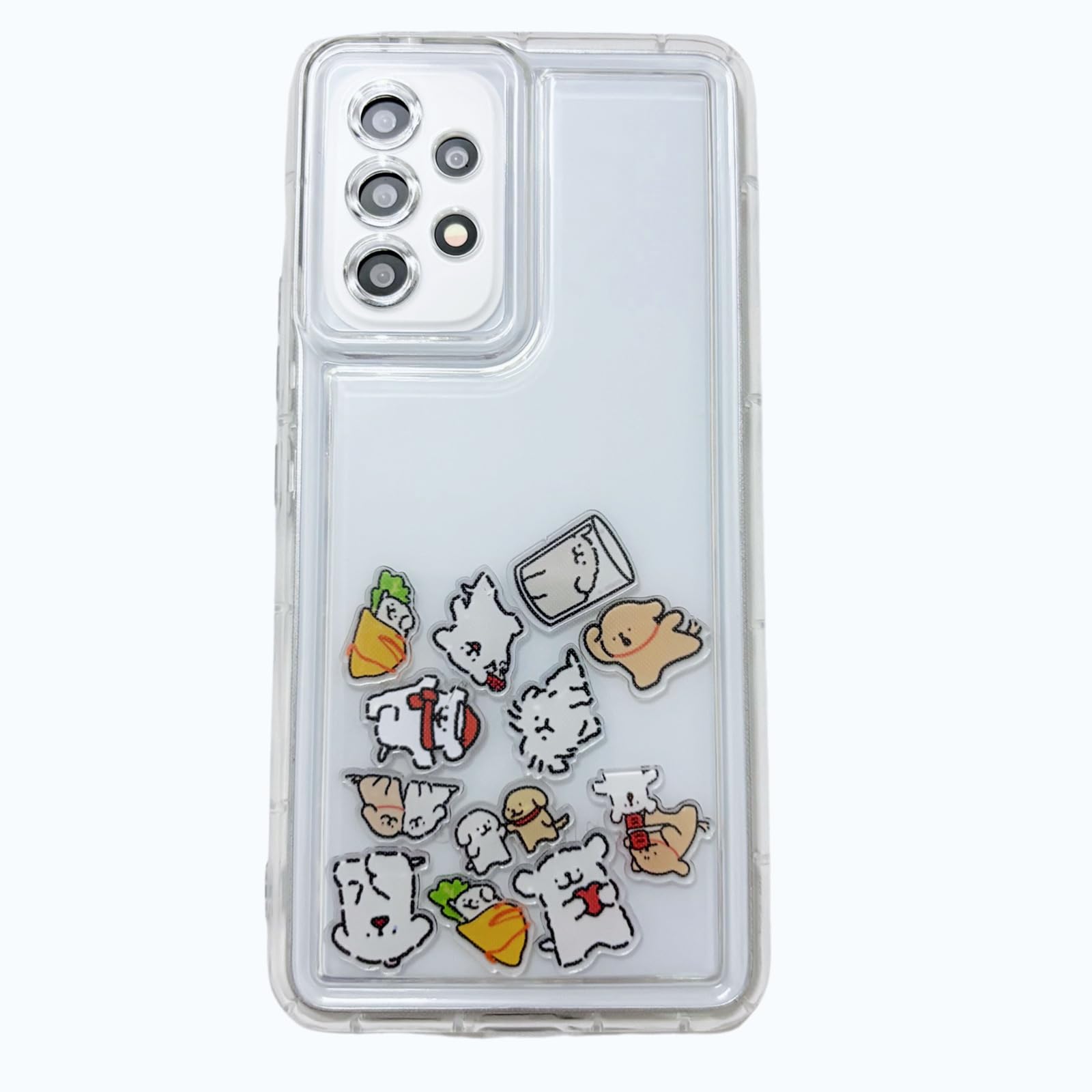 Amazon.co.jp: VIVINN Galaxy S25 ケース 韓国 クリア シャカシャカ