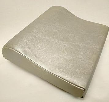 Pillow Deluxe Light Grey Contour Vinyl Tanning Bed