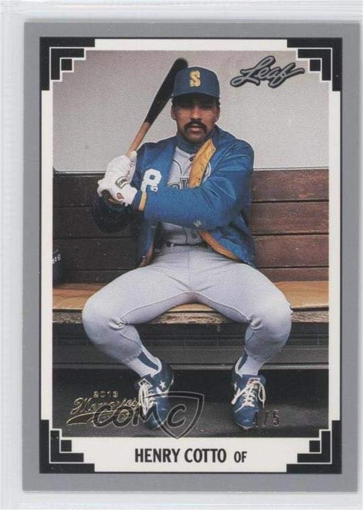 Henry Cotto 4/5 (Baseball Card) 2013 Leaf Memories 1991