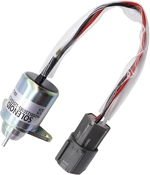 Fuel Shut Off Solenoid M810324 Replacement for Yanmar 119233-77932