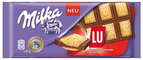 Milka  Lu Biscuits - Paquete de 3