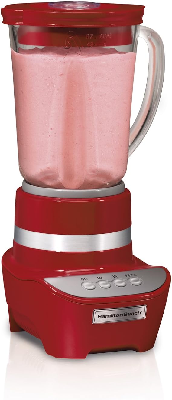 Hamilton Beach Wave Action Blender (Red) Amazon.ca Home