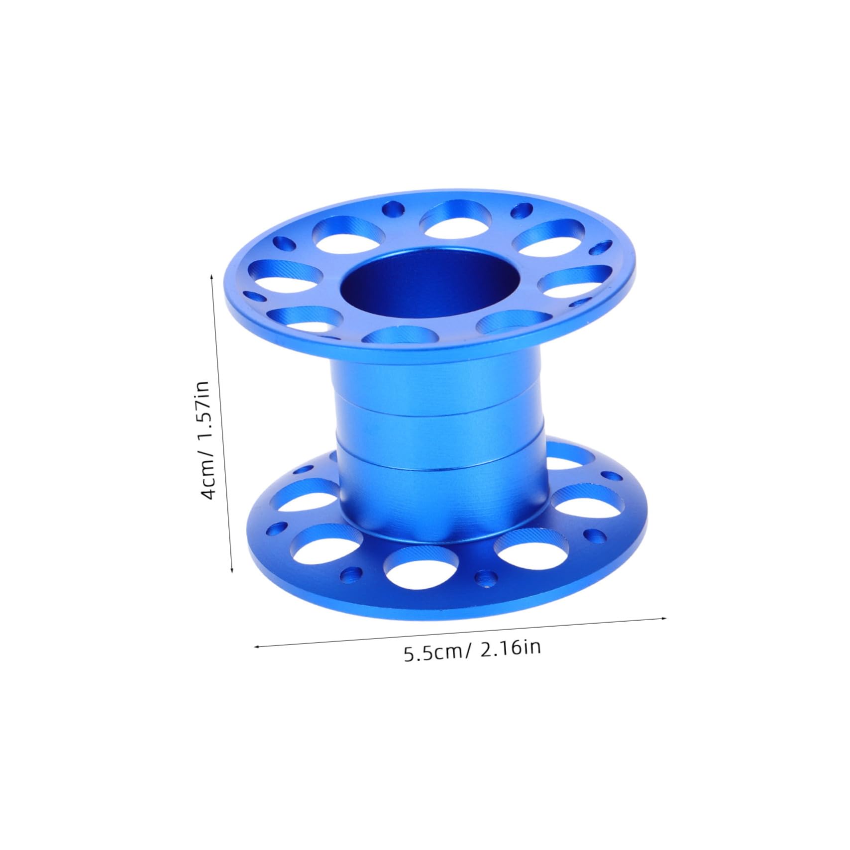 BESPORTBLE Scuba Diving Reel Diving Line Reel Wheel Aluminum Alloy Easy to Wind and Unwind