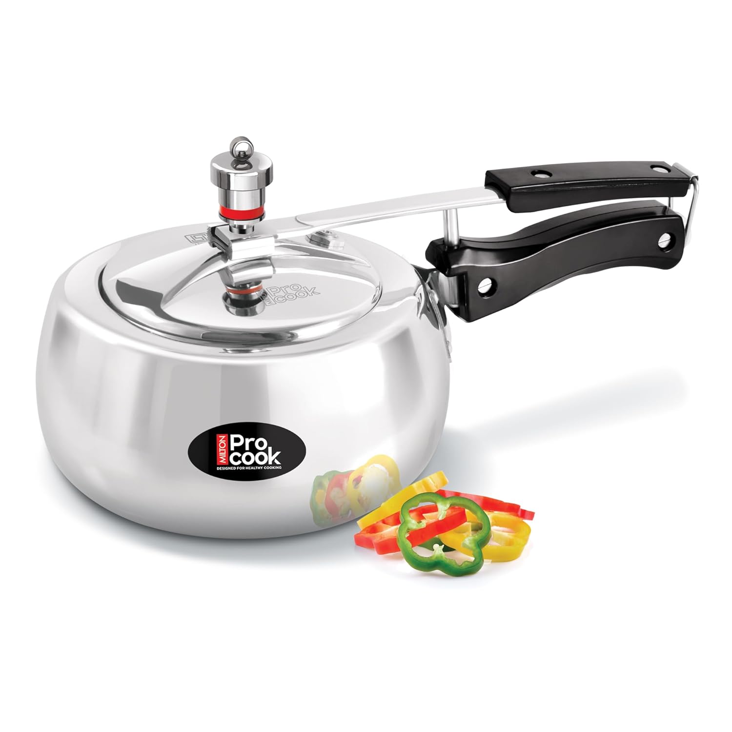 Buy Milton Pro Cook Aluminium Curve Pressure Cooker With Inner Lid, Non