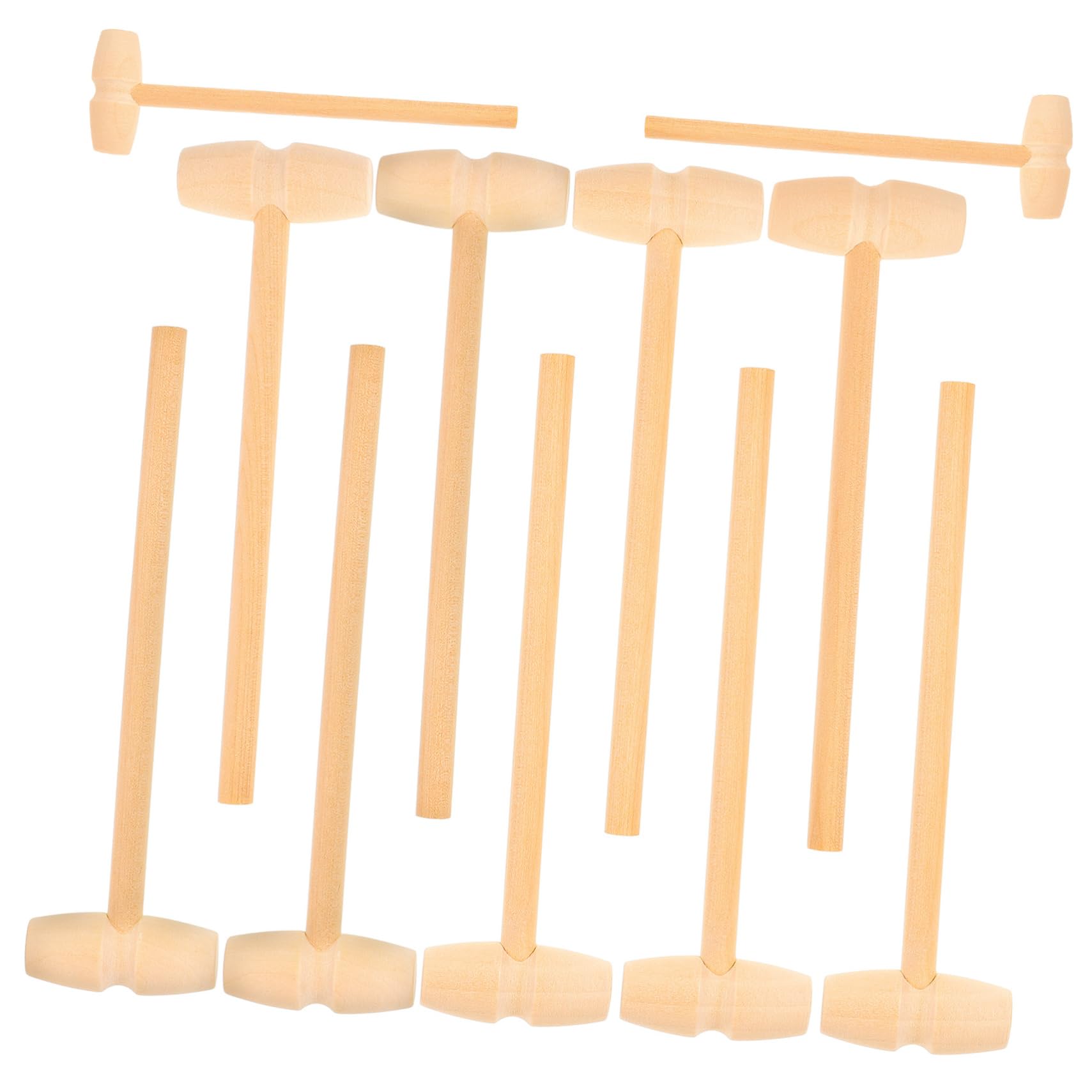 DECHOUS 12Pcs Mini Mallet for Safe and Hammer for Promotes Hand Eye Coordination and Fun Educational Present for Boys