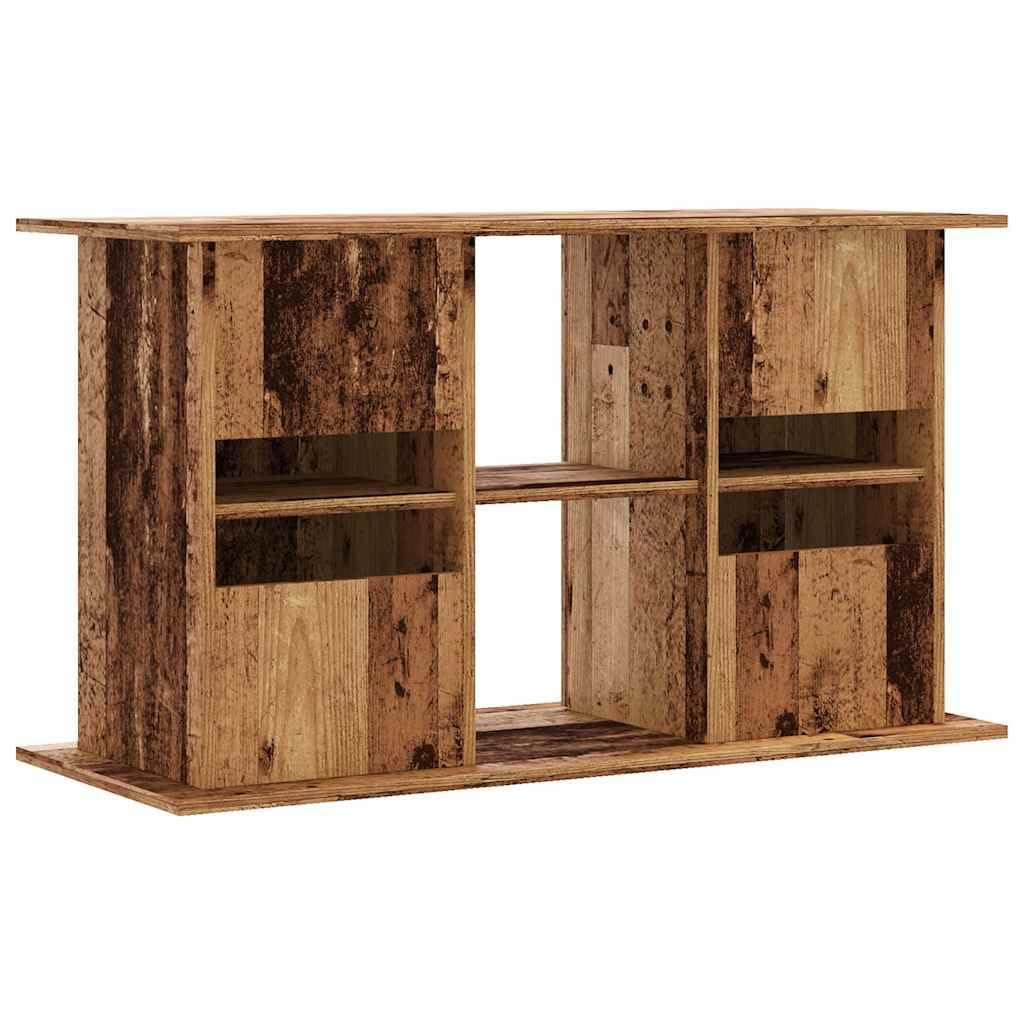 vidaXL Support pour Aquarium Vieux Bois 101x41x58 cm Bois d'ingénierie Armoire pour Aquarium